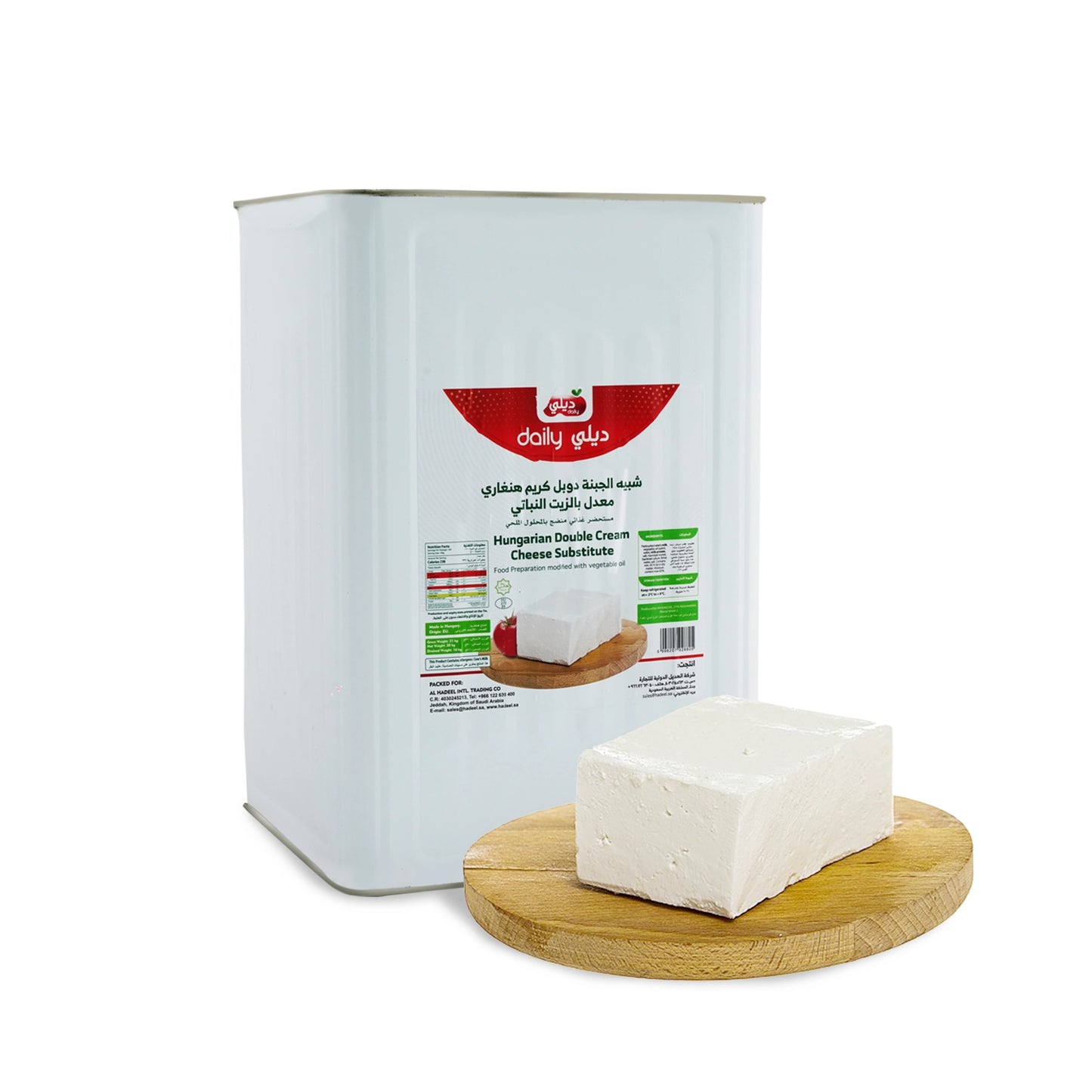 HUNGARIAN DOUBLE CREAM CHEESE DAILY NET 16 KG