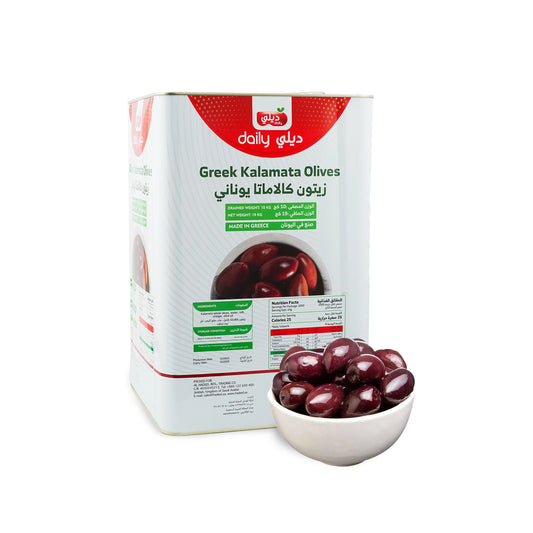GREEK OLIVES KALAMATA DAILY 6x1200 GM