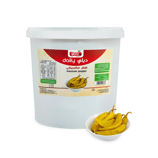 EGYPTIAN PICKLED GREEN CHILLY (MEXICAN PEPPER) DAILY 8 KG