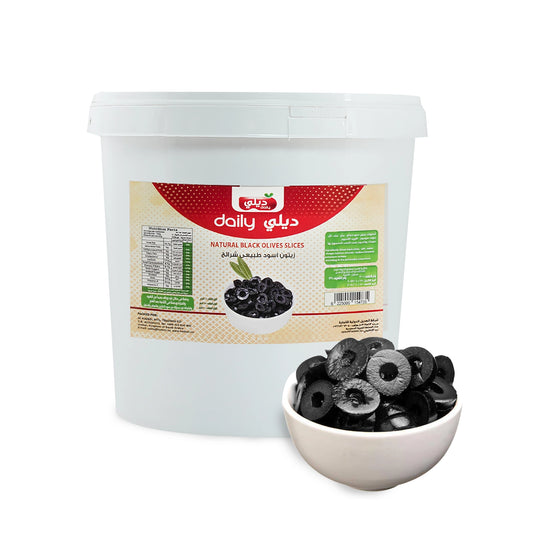 EGYPTIAN BLACK OLIVE SLICE DAILY 10 KG