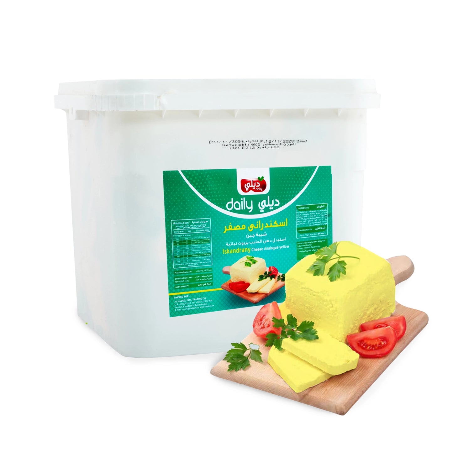 EGYPTIAN ISKANDRANY CHEESE DAILY 09 KG