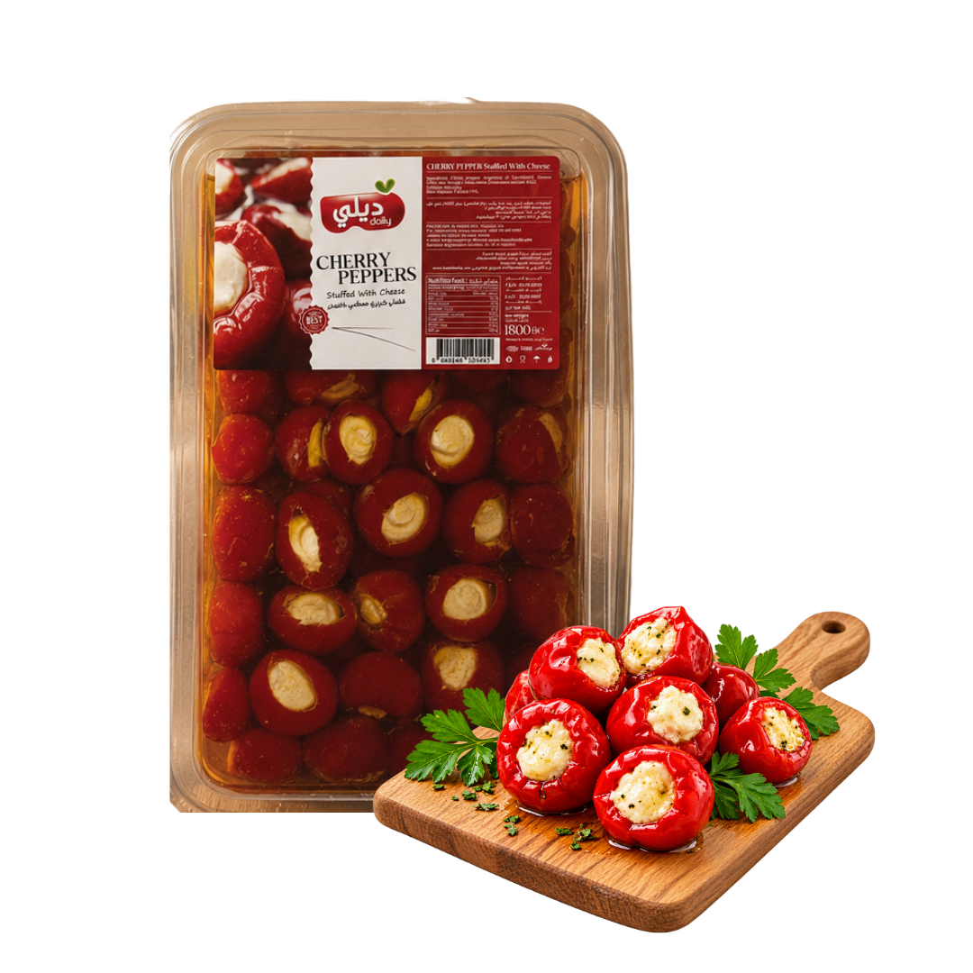 Cherry Peppers Stuffed With Cheese Daily 1.8 KG
