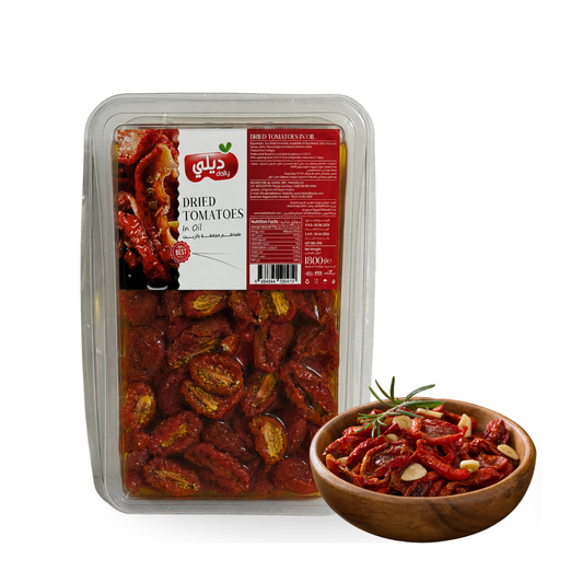 Dried Tomatoes  In Oil Daily 1800 ge