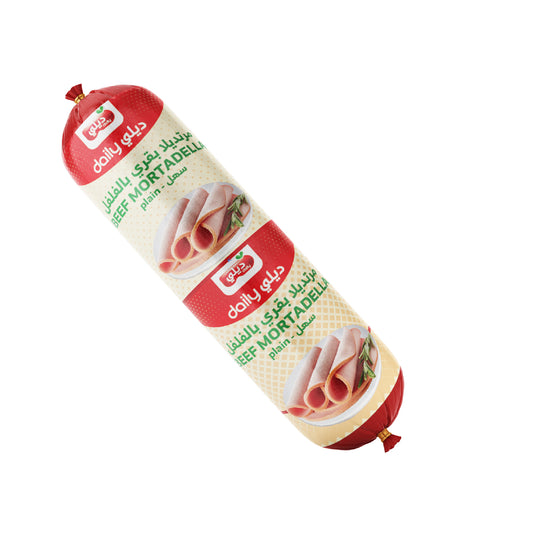 BEEF MORTADELLA PLAIN 02 KG DAILY